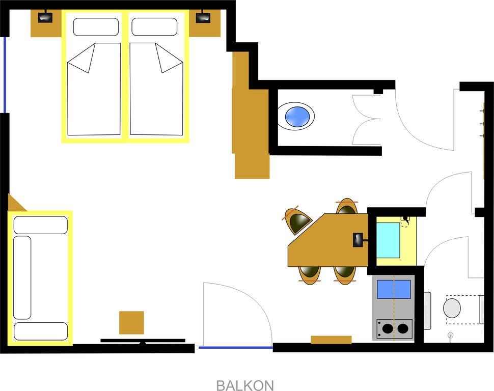 Haus Hintertux Otel Oda fotoğraf